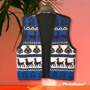 Vintage Alpaca Wool Vest